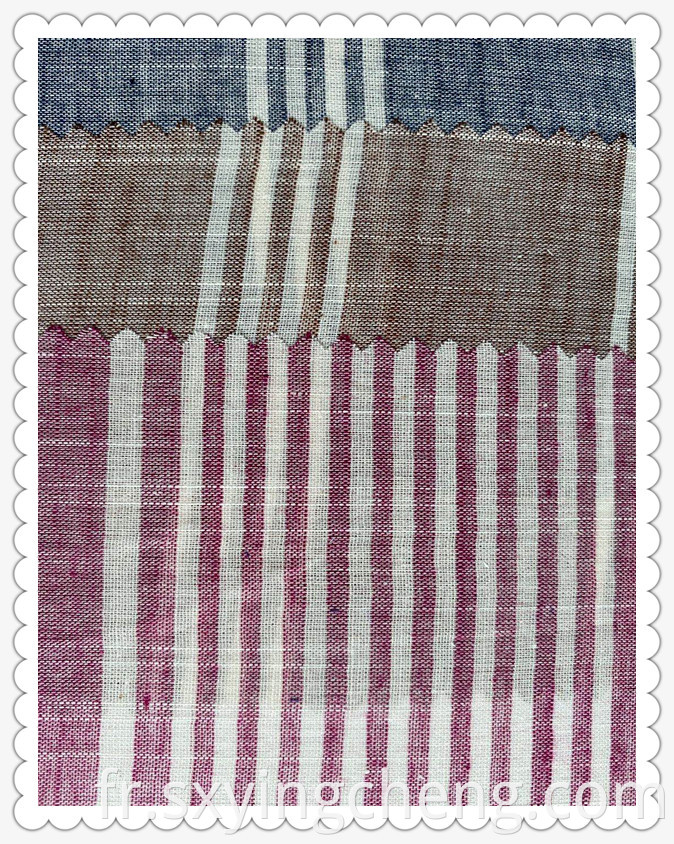 Thin Summer Wide Stripe Fabric